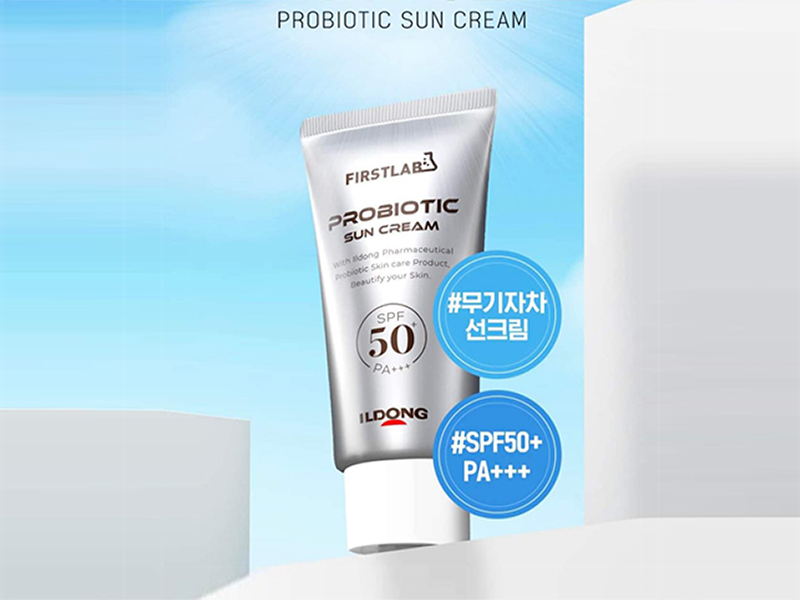 Kem chống nắng Ildong probiotic premium suncare SPF50+ PA++++ 50ml