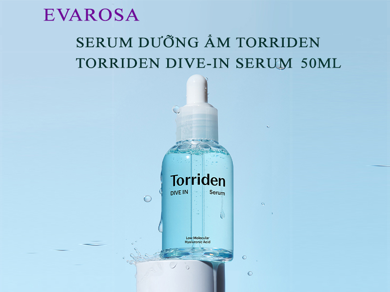 Serum cấp nước dưỡng ẩm sâu Torriden Dive in Low molecular hyaluronic acid 50ml Hàn Quốc