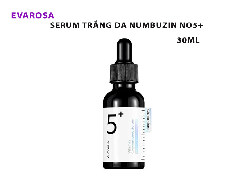 Serum dưỡng trắng da Numbuzin No.5 Vitamin Concentrated Serum 30ml Hàn Quốc