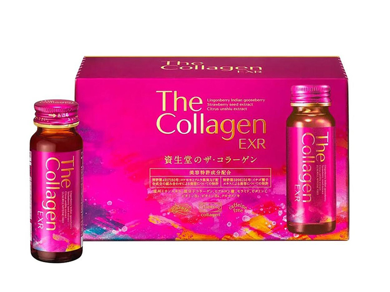 Nước uống The Collagen EXR chống lão hóa cải thiện nội tiết Shiseido Nhật Bản 10 ống x 50ml