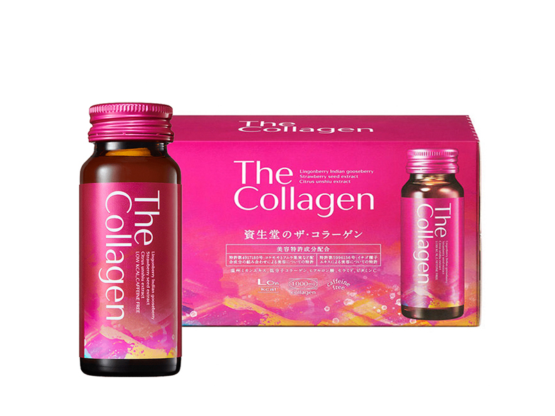 Nước uống The Collagen chống lão hóa cải thiện nội tiết Shiseido Nhật Bản 10 ống x 50ml