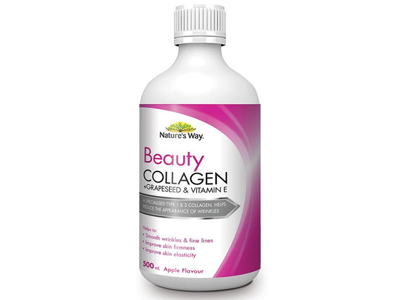 Nước uống collagen chống lão hóa cải thiện nội tiết tố nữ Nature Way Úc 500ml