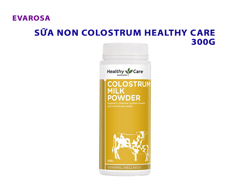 Sữa non tăng cường sức đề kháng Colostrum Healthy Care Úc 300g